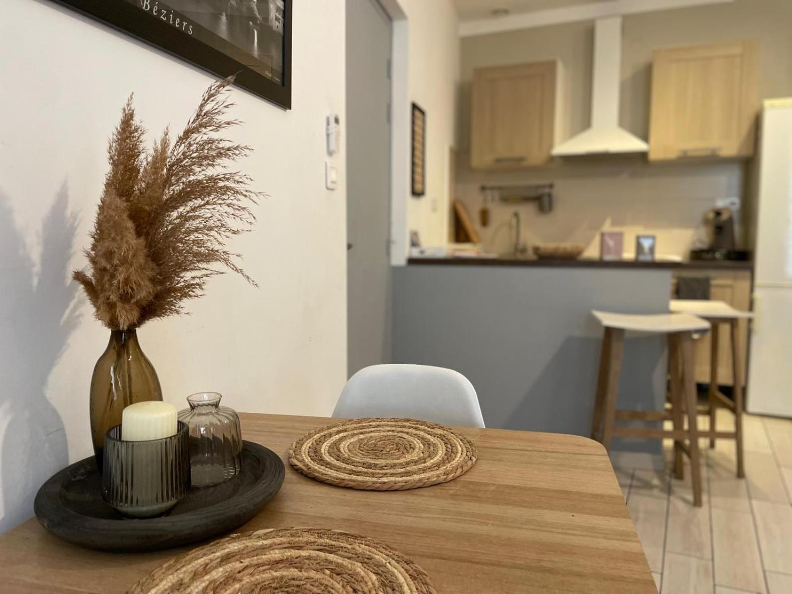 Joli Appartement Hypercentre T2, Classe Meuble De Tourisme 3 Avec Parking Gratuit Безье Экстерьер фото